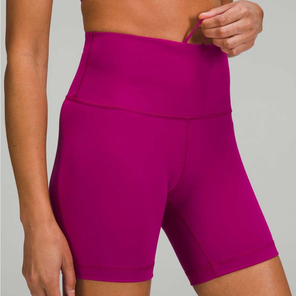 lululemon athletica Magenta Bike Shorts